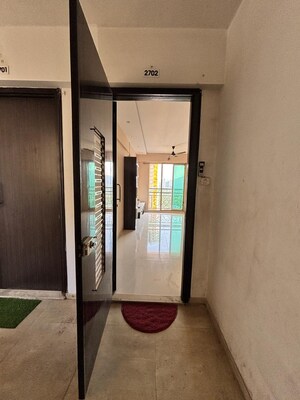 Building Lobby in 2 BHK Apartment at Vijay Galaxy, Waghbil – for Sale