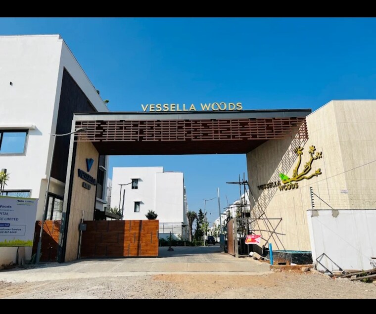 Exterior View, vessella-woods 4 Bedroom 3244 Sq.Ft. Villa In Serilingampally Hyderabad 9547890