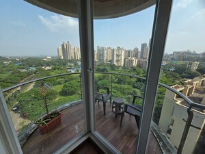 Balcony in 3 BHK Apartment at Vijay Orion III, Kavesar – for Sale