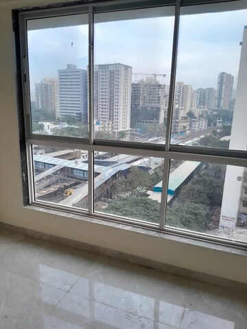 Balcony in 1 BHK Apartment at Ghanshyam Amber Heights, Dahisar West – for Sale