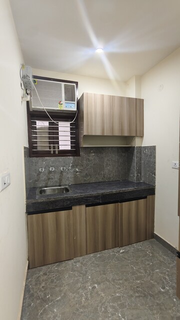 Kitchen in 1 RK Independent House at Sector 24 – for Rent