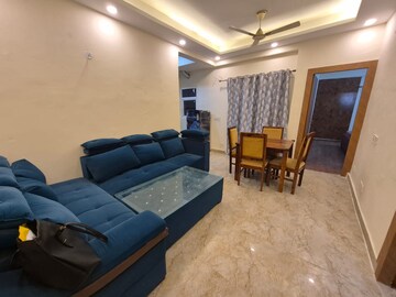 Living Room in 2 BHK Apartment at Tech Zone 4 Greater Noida – for Rent