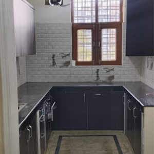 Kitchen in 3 BHK Builder Floor at RWA Apartments Sector 50, Sector 50 – for Rent