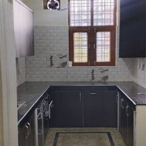 Kitchen in 3 BHK Builder Floor at RWA Apartments Sector 50, Sector 50 – for Rent