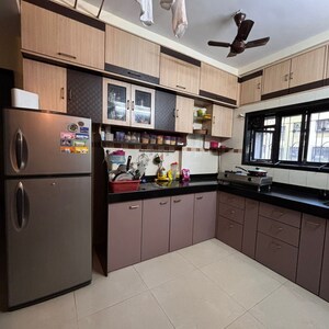 Kitchen in 2 BHK Apartment at Karnani Gyan Ghar, Khar West – for Rent