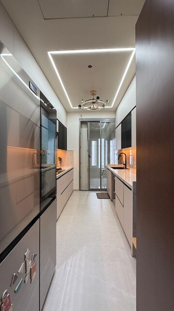 Building Lobby in 4 BHK Apartment at Rustomjee Crown, Prabhadevi – for Rent