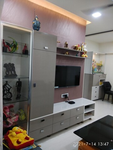 Furnished Amenities in 1 BHK Apartment at Ashar Axis, Majiwada – for Rent