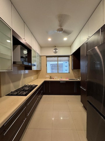 Kitchen in 4 BHK Apartment at Lodha Bellissimo, Mahalaxmi – for Rent