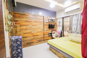 Bedroom in 3 BHK Apartment at Hiranandani Tribeca, Ghodbunder Road – for Rent