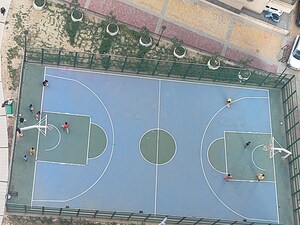 Bathroom in 2 BHK Apartment at Gaur City 2 - 14th Avenue, Sector 16c Greater Noida – for Rent