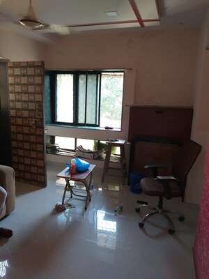 Living Room in 1 BHK Apartment at Naya Oriental CHS, Borivali West – for Rent