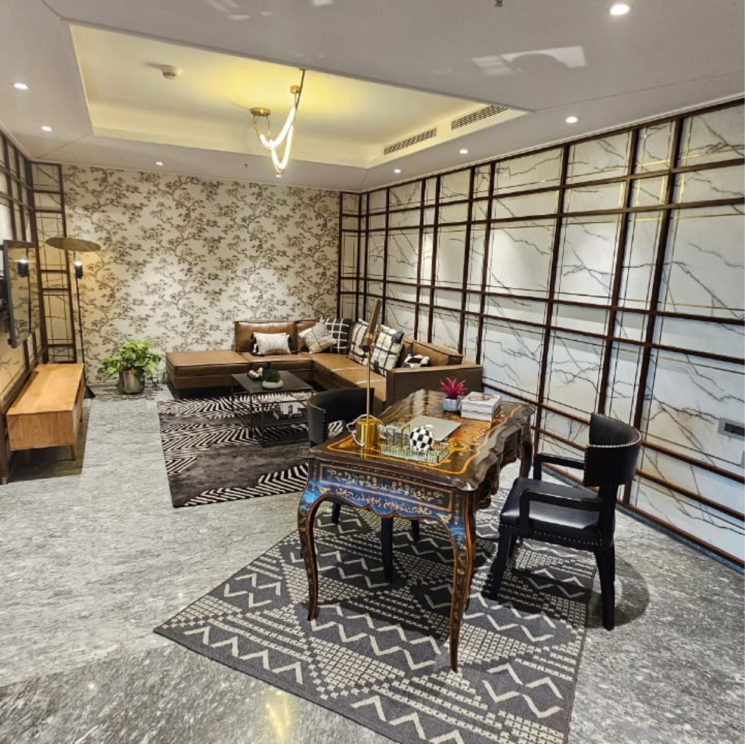 Living Room, the-phoenix-mills-kessaku 4 Bedroom 3549 Sq.Ft. Apartment In Rajaji Nagar Bangalore 9548615