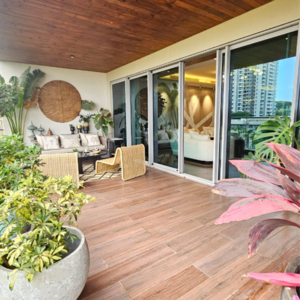 Balcony in 4 BHK Apartment at The Phoenix Mills Kessaku, Rajaji Nagar – for Sale