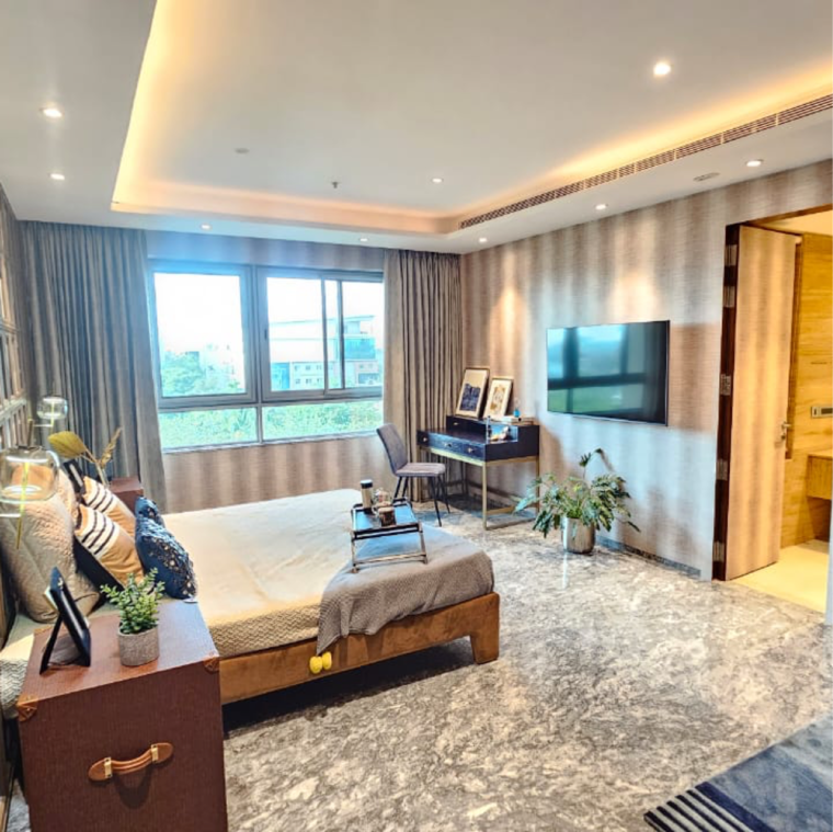 Bedroom, phoenix-kessaku 3 Bedroom 2678 Sq.Ft. Apartment In Rajaji Nagar Bangalore 9548637