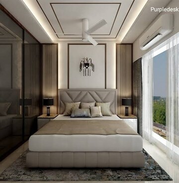 Bedroom in 2 BHK Apartment at Dynamix Shagun Mall Tower, Malad East – for Rent