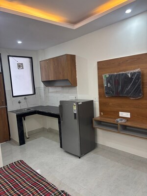 Kitchen in 2 BHK Builder Floor at RWA Parmanand, Mukherjee Nagar – for Sale