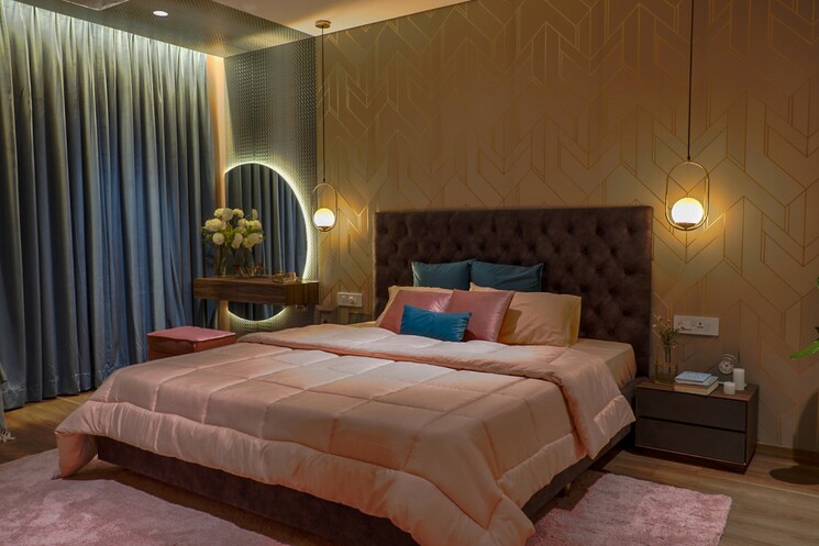 Bedroom, shubh-nirvana 3 Bedroom 1300 Sq.Ft. Apartment In Viman Nagar Pune 9548690