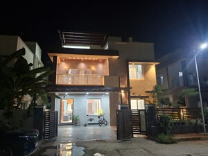 Living Room in 5 BHK Villa at Induscrest Apartment Complex, Osman Nagar – for Sale