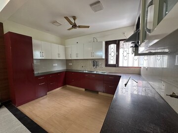 Kitchen in 4 BHK Builder Floor at Sector 15 – for Rent