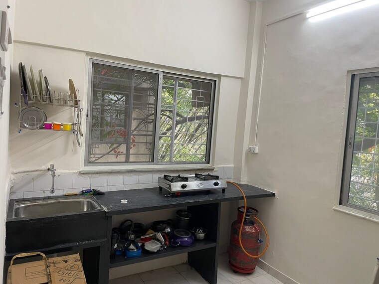 Kitchen, meera-nagar-garden-chs 1 Bedroom 600 Sq.Ft. Apartment In Koregaon Park Pune 9548718