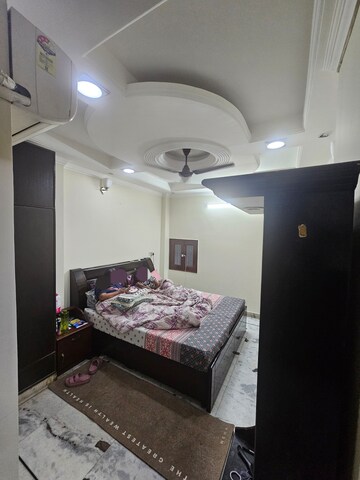 Bedroom in 3 BHK Builder Floor at Mahavir Enclave 1 – for Sale