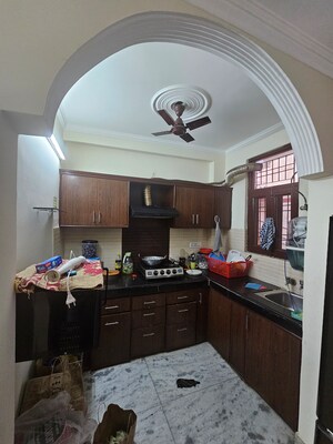 Kitchen in 3 BHK Builder Floor at Mahavir Enclave 1 – for Sale