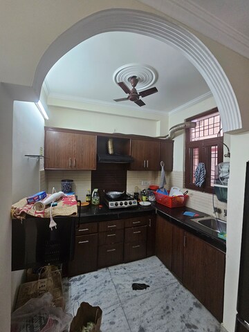 Kitchen in 3 BHK Builder Floor at Mahavir Enclave 1 – for Sale