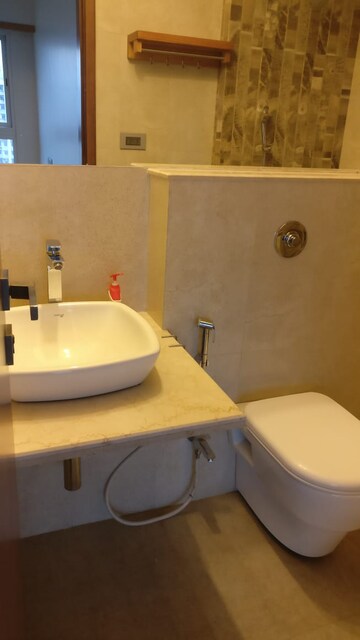 Bathroom in 3 BHK Apartment at Omkar Alta Monte, Malad East – for Sale