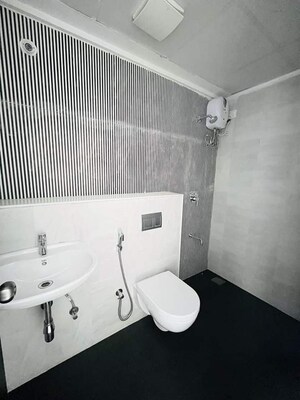 Bathroom in 2.5 BHK Apartment at Lodha Palava Downtown, Dombivli East – for Rent
