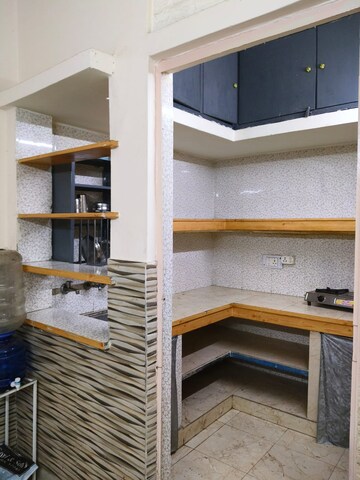 Kitchen in 1 BHK Builder Floor at Lajpat Nagar – for Rent