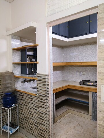 Kitchen in 1 BHK Builder Floor at Lajpat Nagar – for Rent