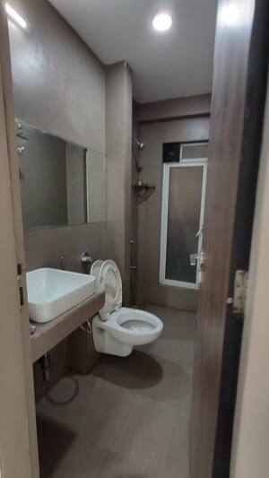 Bathroom in 2 BHK Apartment at Akshar Green World, Dighe – for Rent