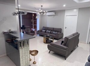 Living Room in 3 BHK Apartment at Lanco Infrastructure Lanco Hills Apartments, Manikonda – for Rent