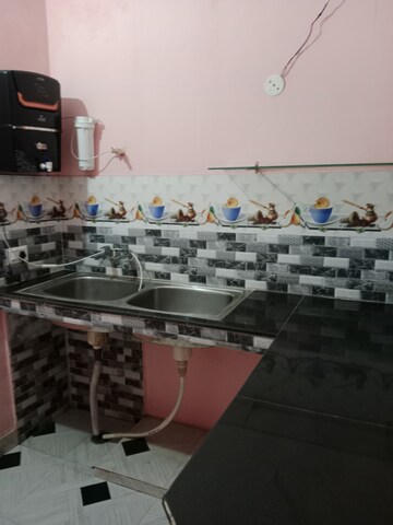 Kitchen in 1.5 BHK Builder Floor at Sector 18 – for Rent