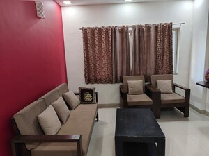 Living Room in 2 BHK Apartment at Kumar Primavera, Wadgaon Sheri – for Rent