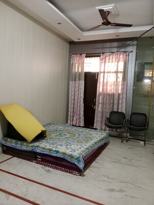 Bedroom in 3 BHK Builder Floor at Sector 13 – for Rent