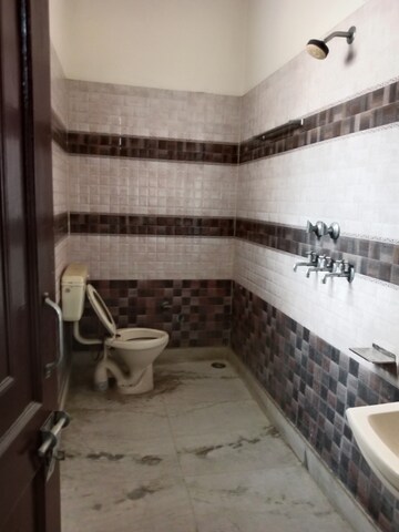 Bathroom in 3 BHK Builder Floor at Sector 13 – for Rent