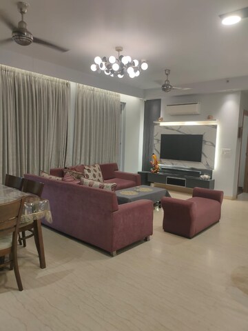 Living Room in 3 BHK Apartment at Conscient Heritage Max, Sector 102 – for Rent