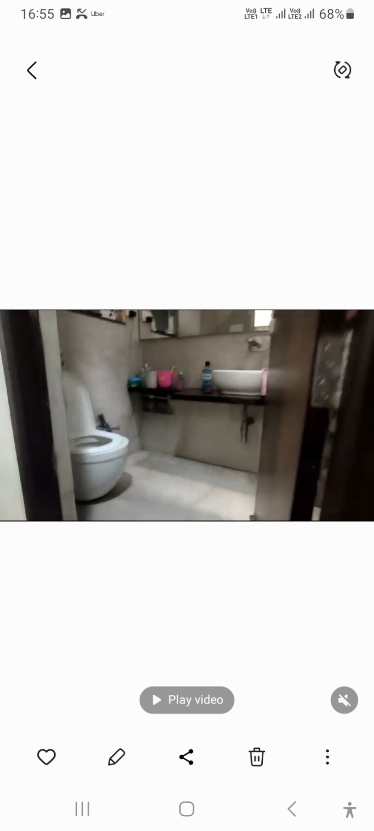 Bathroom, omkar-meridia 2 Bedroom 779 Sq.Ft. Apartment In Kurla West Mumbai 9549033
