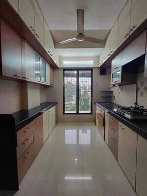 Kitchen in 2 BHK Apartment at La Classic, Malad West – for Rent