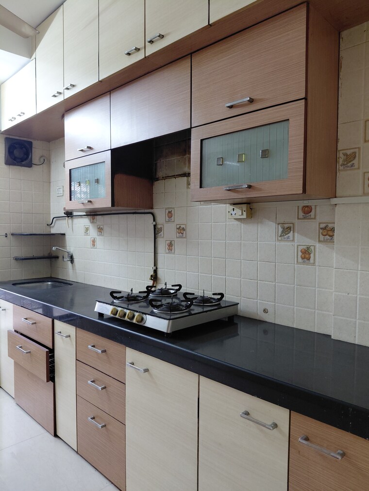 Kitchen, la-classic 2 Bedroom 1100 Sq.Ft. Apartment In Malad West Mumbai 9549046