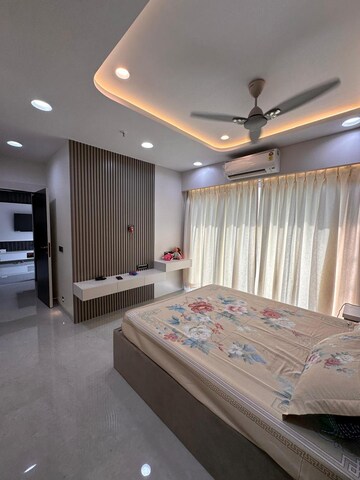 Bedroom in 3 BHK Apartment at L And T Seawoods Residences, Seawoods – for Rent