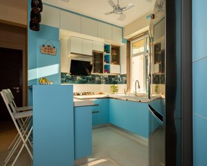 Kitchen in 3 BHK Apartment at Metro The Palms, Nerul – for Rent