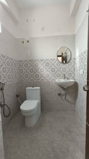Bathroom in 3 BHK Apartment at Kondapur – for Rent