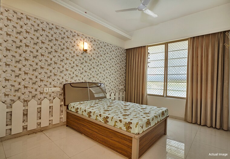 Bedroom, nyati-elysia 3 Bedroom 1680 Sq.Ft. Apartment In Kharadi Pune 9549083