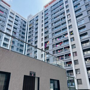 2 BHK Apartment – Exterior View View at Roshan Milestone, Mumbai Bangalore Highway - for Sale