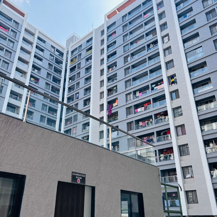 Exterior View, roshan-milestone 2 Bedroom 675 Sq.Ft. Apartment In Mumbai Bangalore Highway Pune 9549102