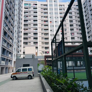 2 BHK Apartment – Exterior View View at Roshan Milestone, Mumbai Bangalore Highway - for Sale