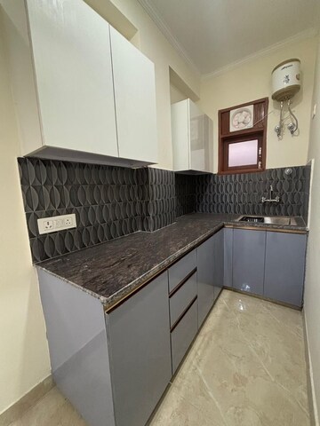 Kitchen in 1 BHK Builder Floor at Saket – for Rent