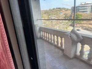 Balcony in 2 BHK Apartment at Bavdhan – for Rent